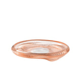 Lalique Alize Bowl - Clear With Coral Patina Crystal 10857000