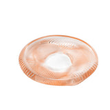 Lalique Alize Bowl - Clear With Coral Patina Crystal 10857000