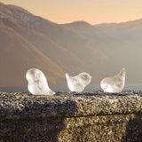 Lalique Piou-Piou Head Down Sculpture - Clear Crystal 10857200