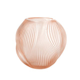 Lalique Alize Small Vase - Clear With Coral Patina Crystal 10856100