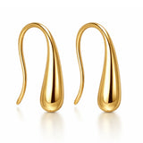 Georgini Alchemy 925 Teardrop Earrings Gold Plated Silver IE1242G
