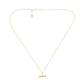 Georgini Alchemy Andy Fob Pendant Gold Plated Silver Necklace IP1241G
