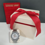 Pre-Owned OMEGA Speedmaster Mother of Pearl and Diamond 3515.71.00 Watch