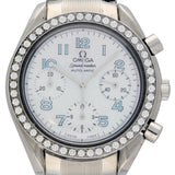 Pre-Owned OMEGA Speedmaster Mother of Pearl and Diamond 3515.71.00 Watch