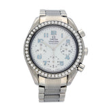 Pre-Owned OMEGA Speedmaster Mother of Pearl and Diamond 3515.71.00 Watch