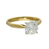 18ct Yellow Gold Laboratory-Grown 1.50ct Diamond Solitaire Engagement Ring