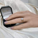 18ct Yellow Gold Laboratory-Grown 1.30ct Round Diamond Solitaire Engagement Ring