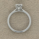 Platinum Laboratory-Grown 1.30ct Round Diamond Solitaire Engagement Ring