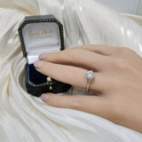 Platinum Laboratory-Grown 1.30ct Round Diamond Solitaire Engagement Ring