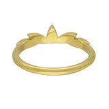 18ct Yellow Gold 0.10ct Diamond Tiara Ring