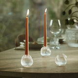 Lalique Alizé Candle Holder Clear Crystal 10873700