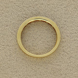 18ct Yellow Gold 0.72ct Princess Cut Diamond Channel Set Half Eternity Ring
