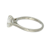 Platinum Laboratory-Grown 1.5ct Round Brilliant Cut Diamond Solitaire Engagement Ring