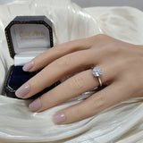 Platinum Laboratory-Grown 1.5ct Round Brilliant Cut Diamond Solitaire Engagement Ring