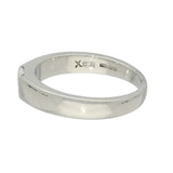 Pre-Owned Platinum Tension Set 0.33ct Princess Cut Diamond Solitaire Ring