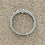 Pre-Owned Platinum Tension Set 0.33ct Princess Cut Diamond Solitaire Ring