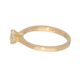 18ct Rose Gold 0.60ct GIA Cert Round Brilliant Cut Diamond Solitaire Engagement Ring