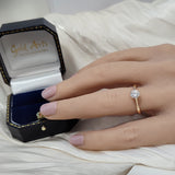 18ct Rose Gold 0.60ct GIA Cert Round Brilliant Cut Diamond Solitaire Engagement Ring