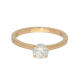 18ct Rose Gold 0.60ct GIA Cert Round Brilliant Cut Diamond Solitaire Engagement Ring