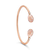 Fabergé Heritage 18ct Rose Gold Forever Open Bracelet
