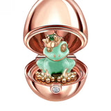 Fabergé Heritage 18ct Rose Gold Surprise Frog Pendant