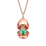 Fabergé Heritage 18ct Rose Gold Surprise Frog Pendant