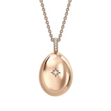 Fabergé Heritage 18ct Rose gold Forever "I Love You" Egg Pendant