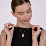 Fabergé Heritage 18ct Yellow Gold Surprise Ladybird Pendant