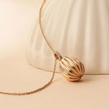Fabergé 18ct Rose Gold Forever 180 Anniversary Egg Pendant
