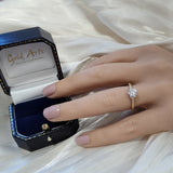18ct Yellow Gold 0.90ct F VS2 Certificated Diamond Solitaire Ring with Diamond Set Shoulders