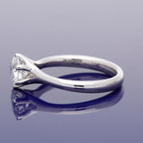 18ct White Gold 1.02ct Diamond 6 Claw Solitaire Ring