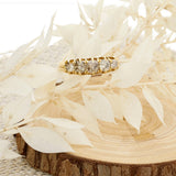 Antique 18ct Yellow Gold Old Cut Diamond Vintage Ring c.1896