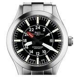 BALL Watch Engineer Master II Aviator GMT Automatic Steel Bracelet Watch, GM1086C-SJ-BK