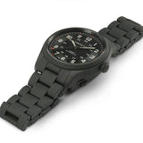 Hamilton Khaki Field Titanium Black PVD Watch, Automatic, 38mm H70215130