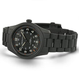 Hamilton Khaki Field Titanium Black PVD Watch, Automatic, 38mm H70215130