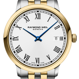 Raymond Weil Toccata Men’s Classic Gold PVD White Dial Quartz Watch, 39 mm 5485-P-00359
