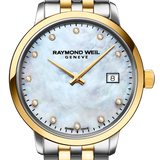 Raymond Weil Toccata Ladies Quartz Two-tone Gold 11 Diamond Watch, 29mm 5985-STP-97081