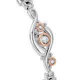 Clogau Pistyll Rhaeadr White Topaz Bangle 3SSWF0347
