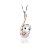 Clogau Serenade White Topaz Pendant 3SEMPP