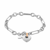 Clogau Silver Cariad Heart Bracelet XX3SCBR6