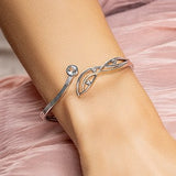 Clogau Swallow Falls White Topaz Bangle 3SSWF0106