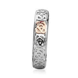 Clogau Royal Roses Stacking Ring 3SRRSR