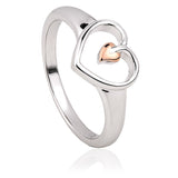 Clogau Tree of Life Heart Ring 3STLHR7