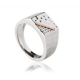 Clogau Mens Dragon Scale Ring 3SDSSR