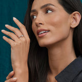 Clogau Celebration Silver Single Stone Ring 3SCLC0654