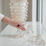 Lalique Small Zeila Panther Sculpture Clear Crystal 1405200