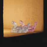 Lalique Tianlong Dragon Sculpture Gold Luster Crystal 10789200