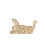 Lalique Tianlong Dragon Sculpture Gold Luster Crystal 10789200