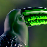Lalique Toucan Sculpture Amazon Green Crystal 10759000