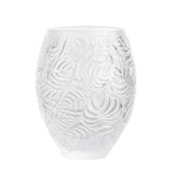Lalique Feuilles Vase - Clear Crystal - 10745500